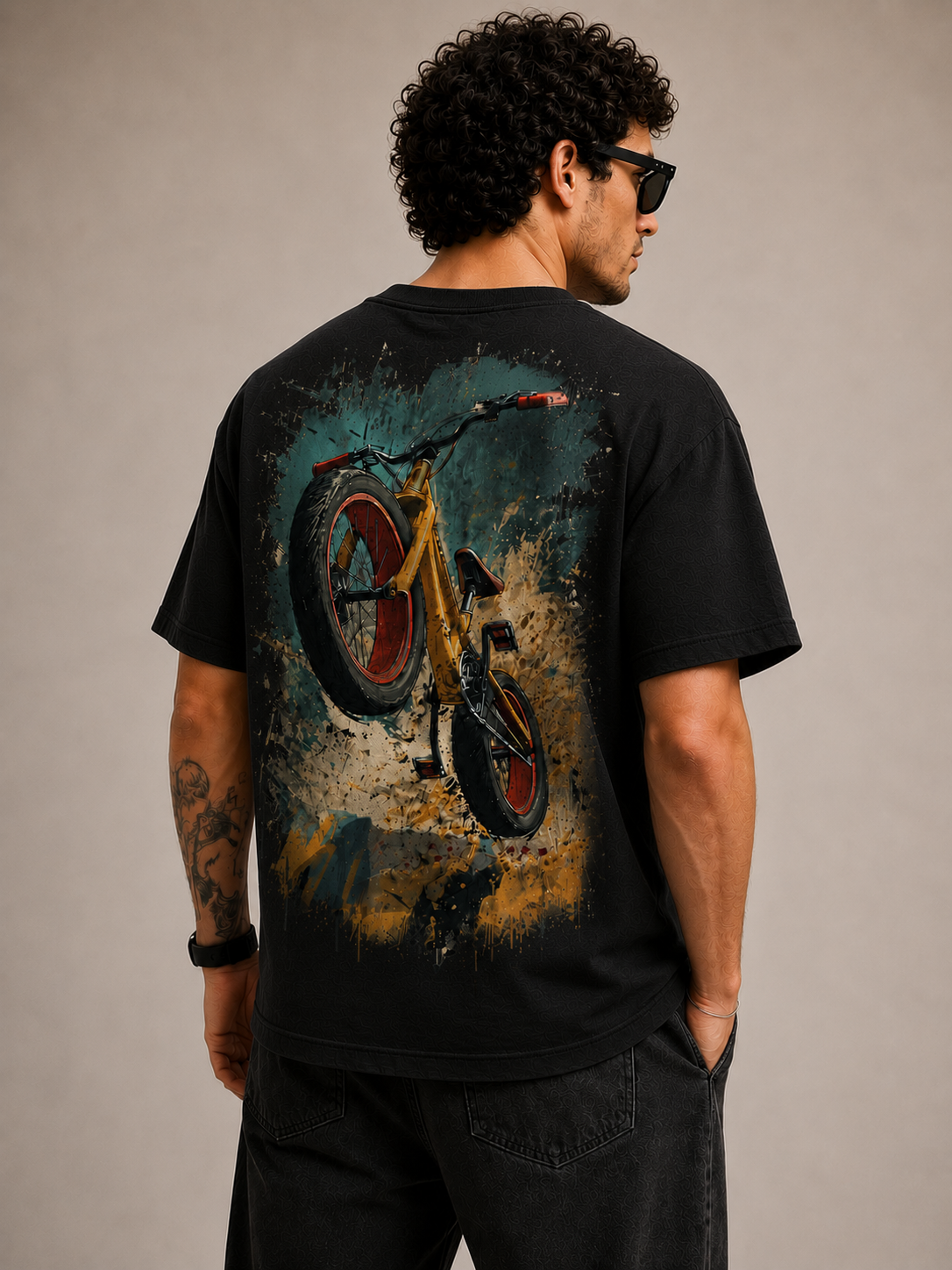 Bike Splash Oversized T-Shirt