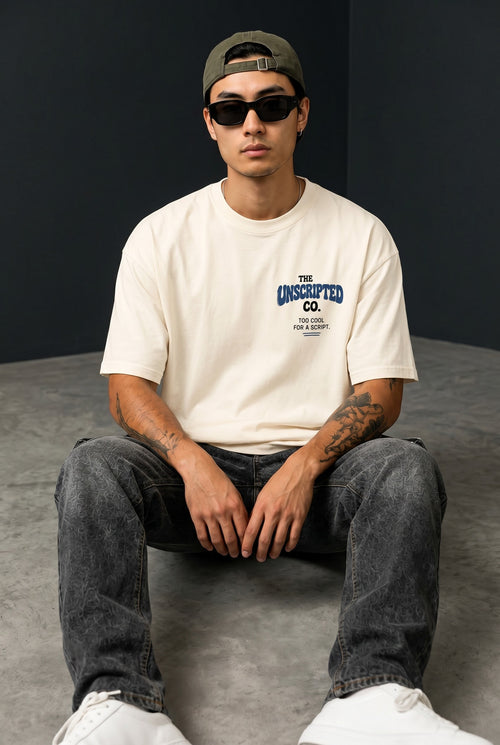 Ghost Printed over sized Tshirt