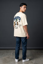 Ghost Printed over sized Tshirt