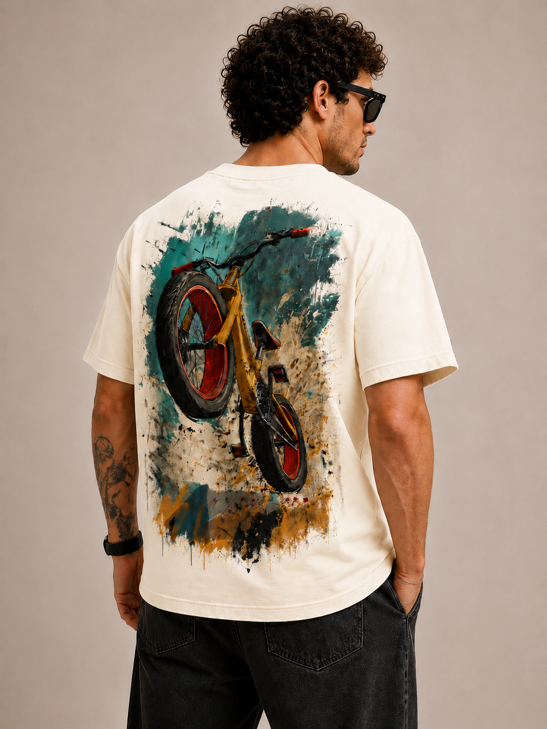 Bike Splash Oversized T-Shirt