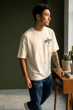 Ghost Printed over sized Tshirt